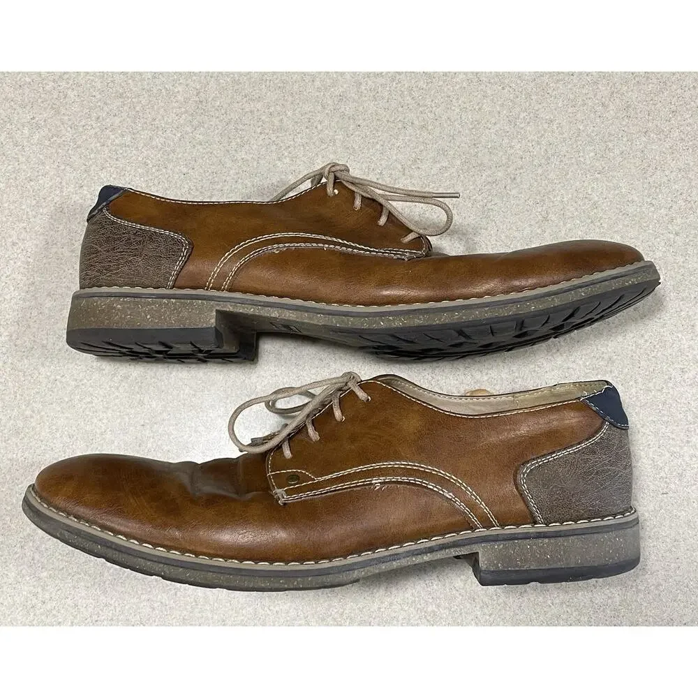 Varese NICK Men’s Size 12 Lace Up Plain Toe Oxford Dress Shoes Formal, Office